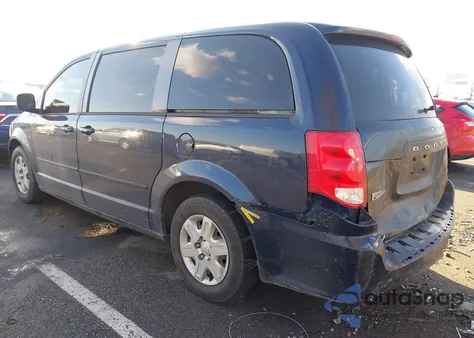 2012 Dodge Grand Caravan Se/Avp from USA, damaged, VIN 2C4RDGBG9CR264990